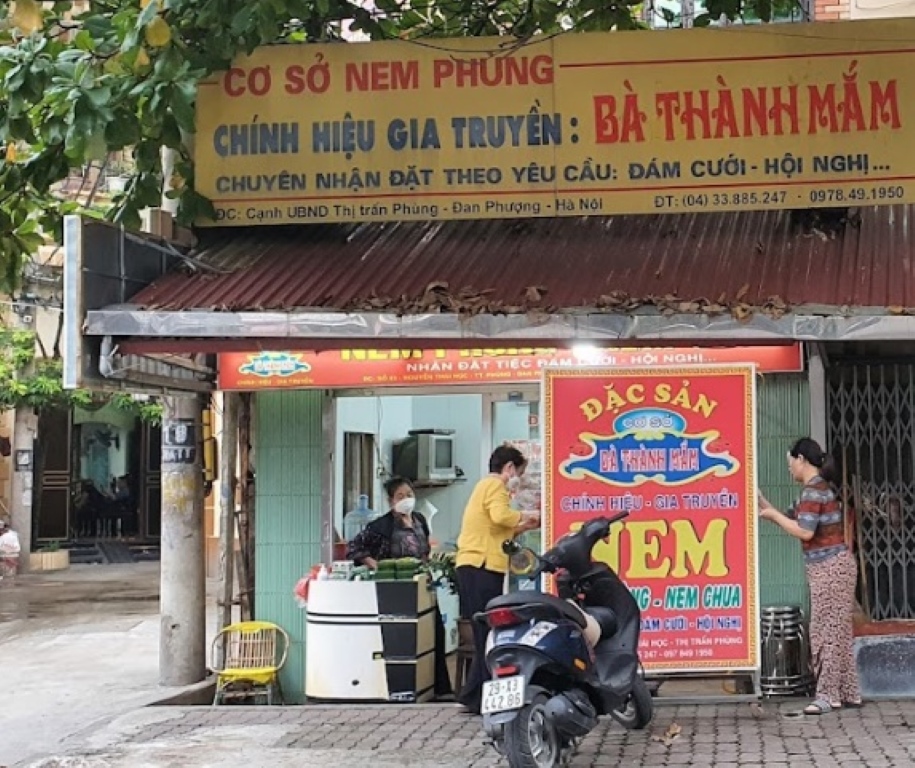 Giới thiệu cơ sở Bà Mắm - Nem Phùng Hà Nội Giới thiệu cơ sở Bà Mắm - Nem Phùng Hà Nội