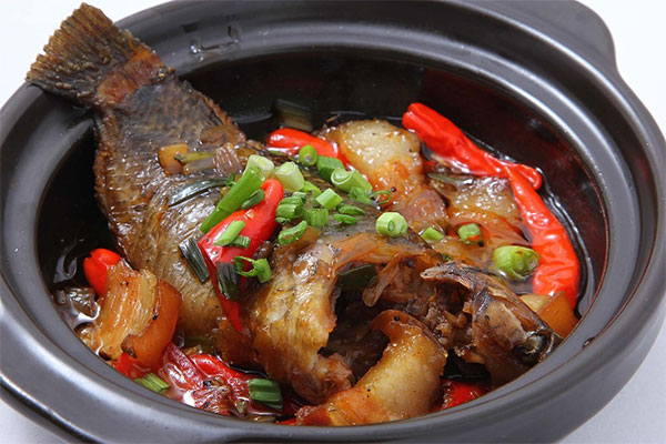cá rô phi kho