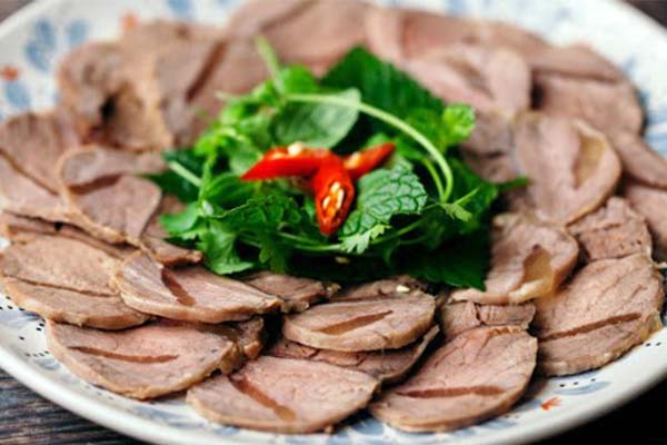 cách làm bắp bò ngâm giấm