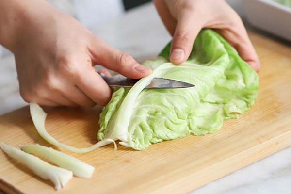 cách làm bắp cải cuộn thịt