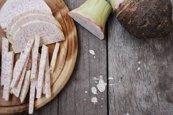 cách làm bột chiên khoai môn