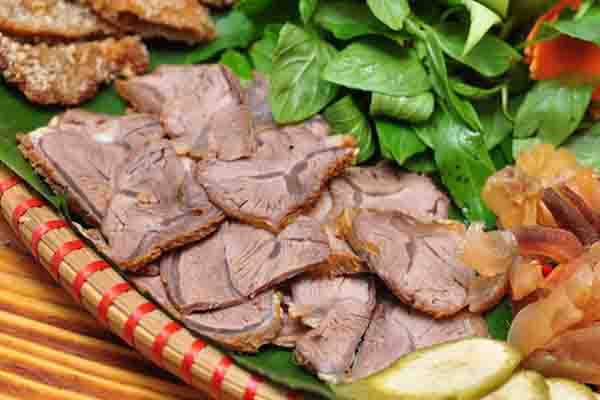 cách luộc gầu bò ngon