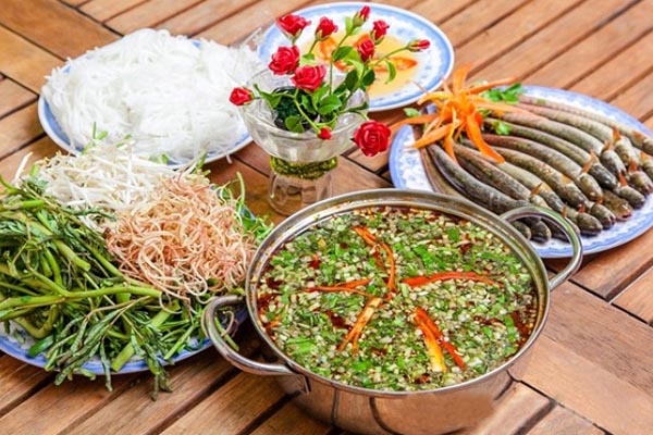 cách nấu lẩu cá kèo măng chua