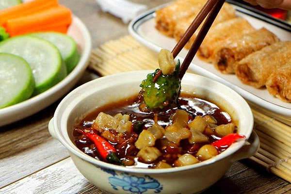 cách nấu nước mắm kho quẹt