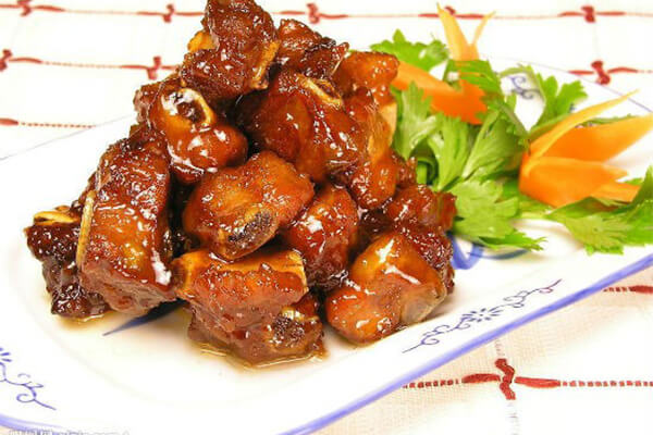 cách nấu sườn kho chua ngọt