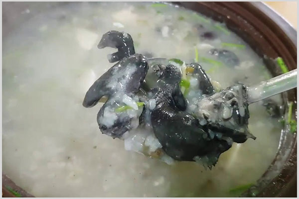 cháo gà ác hạt sen cho bé