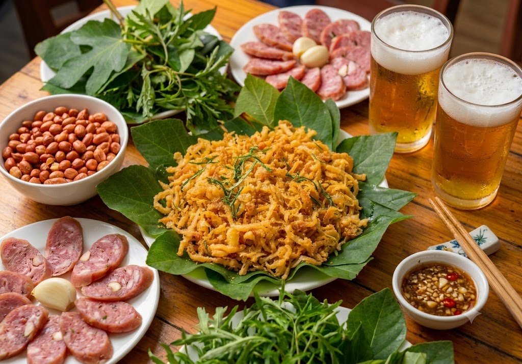 Ảnh Nem Phùng - Nem Chua - Lạc Bia