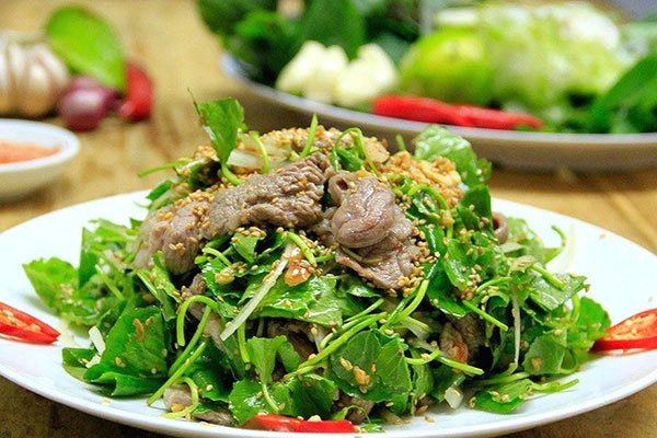 rau má xào thịt bò các món rau xào với thịt bò