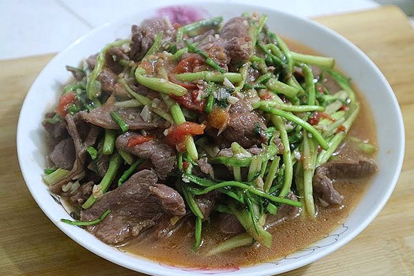 rau ngổ xào thịt bò thịt bò xào rau gì ngon