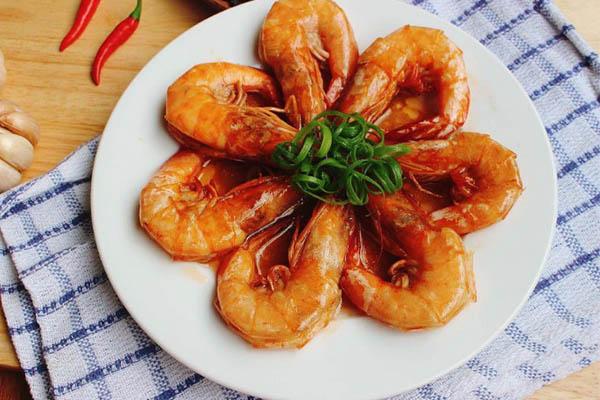 tôm chiên nước mắm